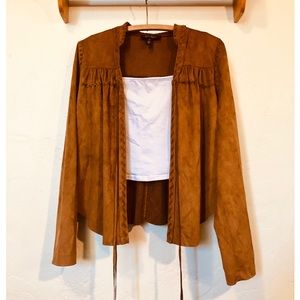 🧡Jessica Simpson Suede Jacket🧡